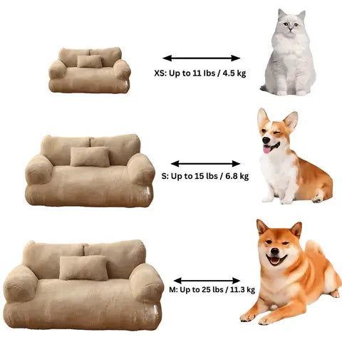 TranquilPaws™ - Calming Pet Sofa Inovessa