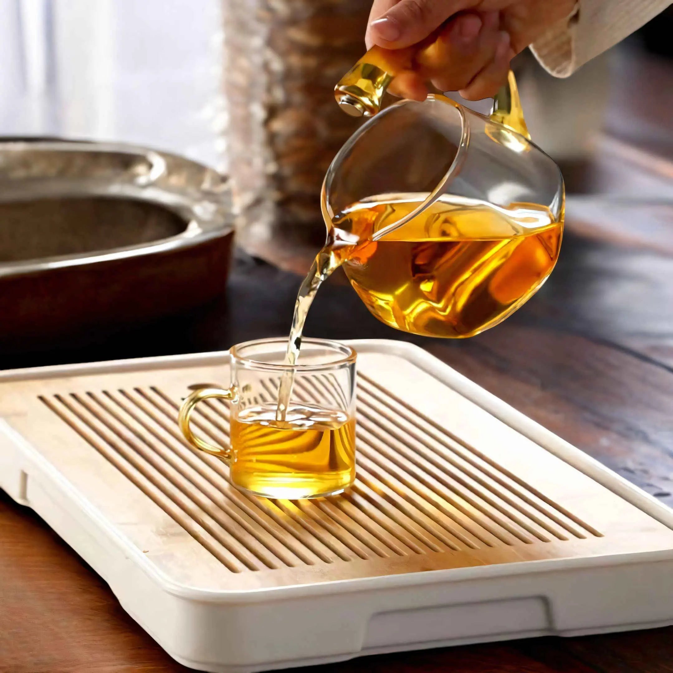 TranquiliTea Magnetic Infuser Teapot Inovessa