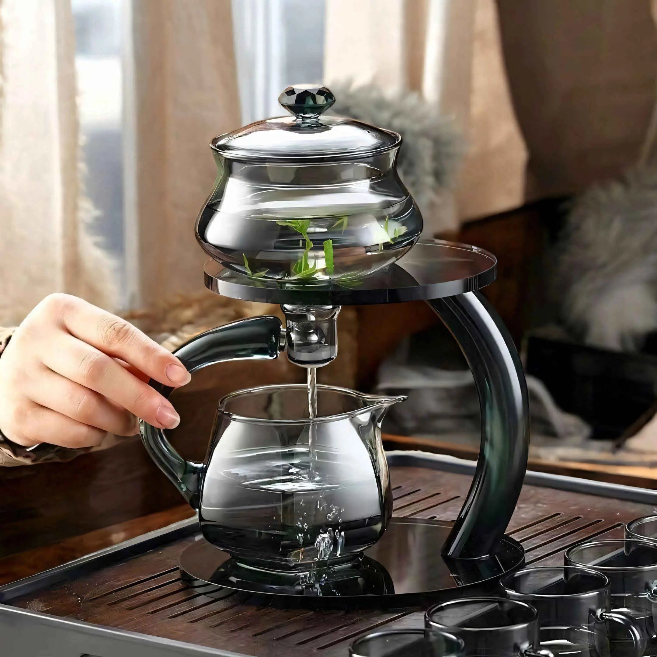 TranquiliTea Magnetic Infuser Teapot Inovessa