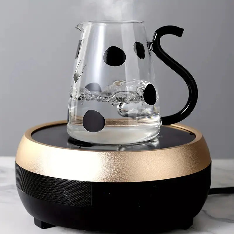 Udderly Glass Kettle & Cup Set Inovessa