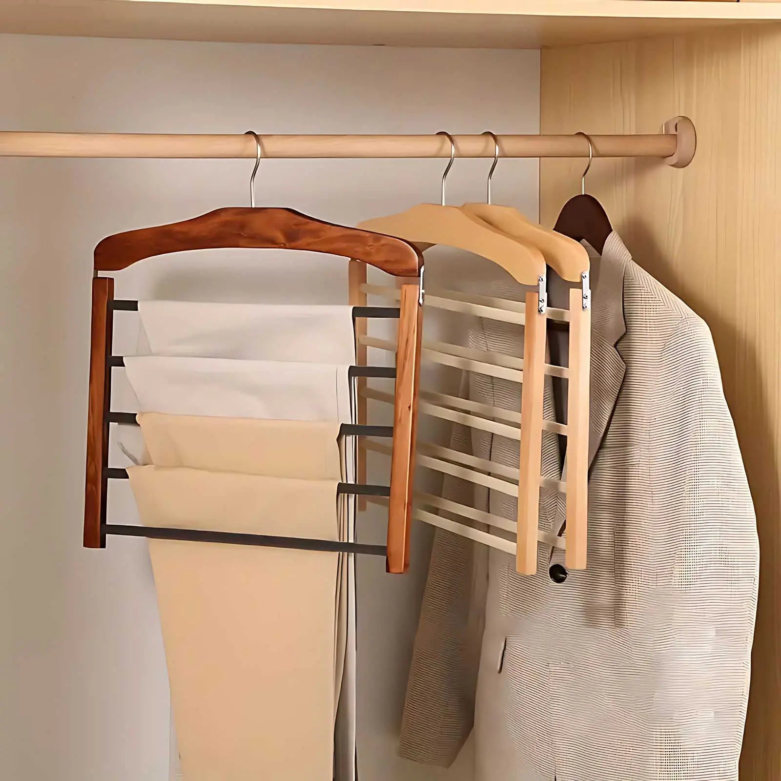 Varden Wardrobe Multi-Tier Hanger Inovessa