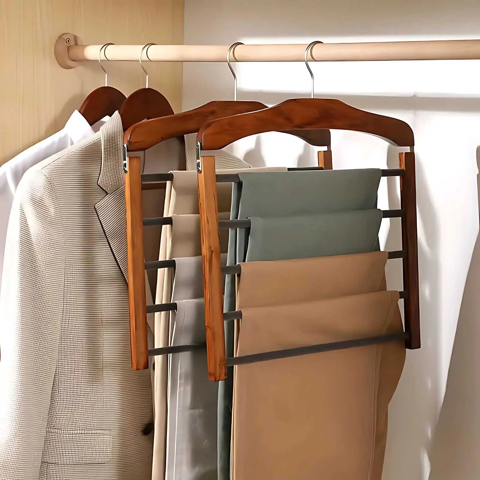 Varden Wardrobe Multi-Tier Hanger Inovessa