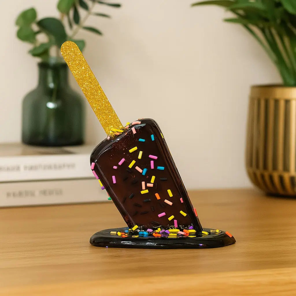 Veylo Resin Melting Popsicle Sculpture Inovessa