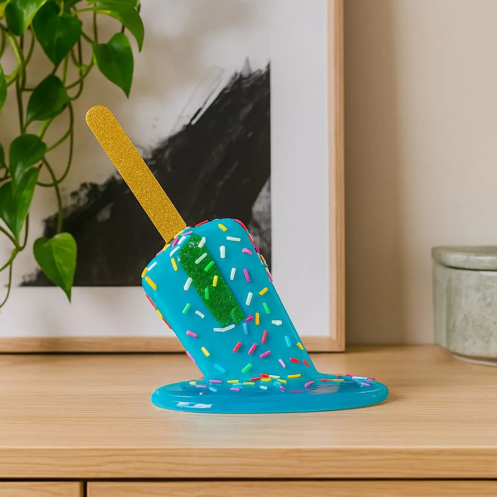 Veylo Resin Melting Popsicle Sculpture Inovessa