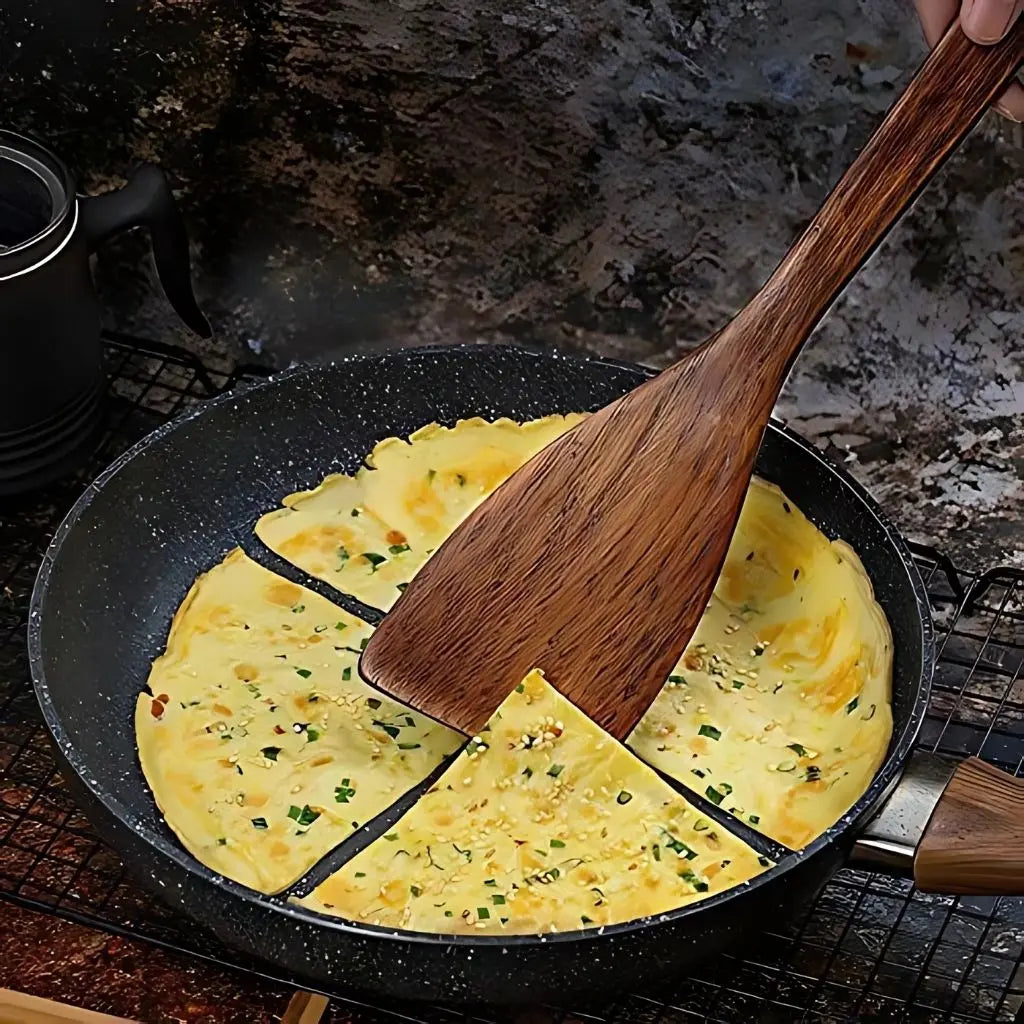 Sustainable wooden kitchen tools designed for eco-conscious cooking and food preparation