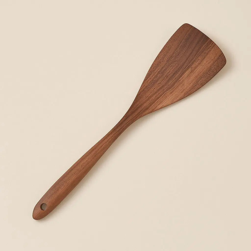 Eco-friendly wooden kitchen accessories crafted from natural wood for sustainable cooking