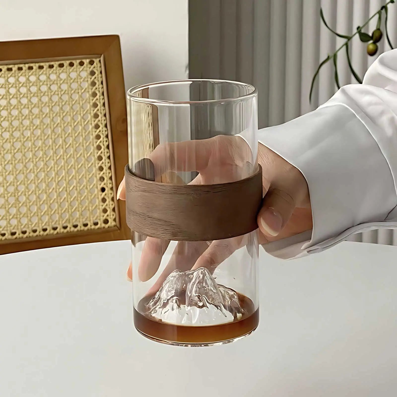 ZenPeak Mountain Tea and Coffee Glass Inovessa