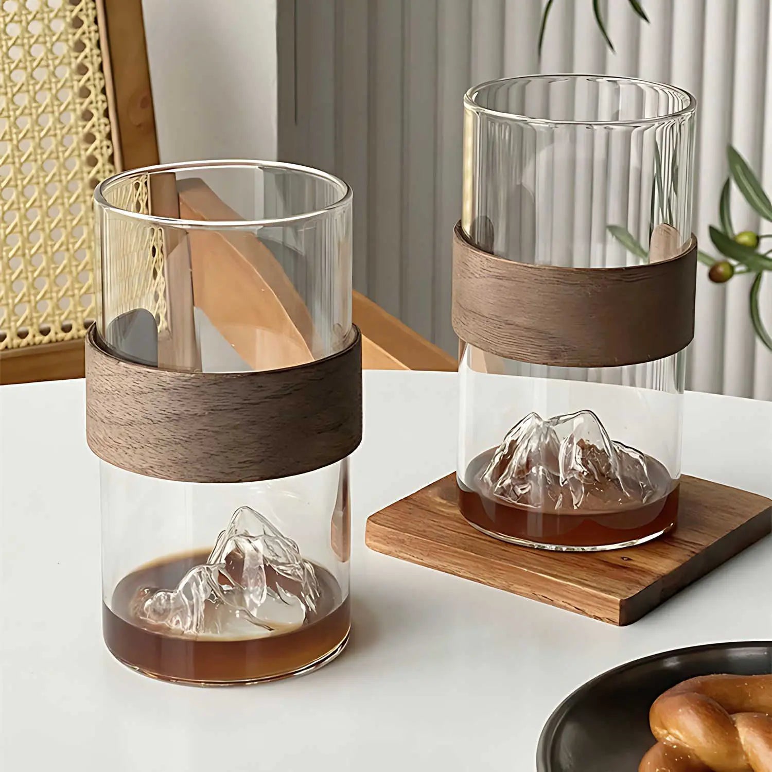 ZenPeak Mountain Tea and Coffee Glass Inovessa