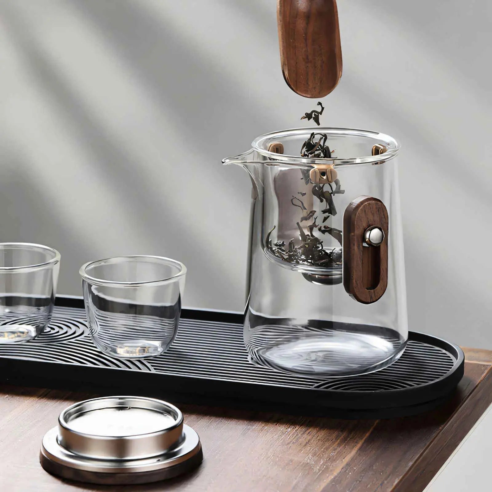 ZenVoyage Travel Glass Tea Set Inovessa