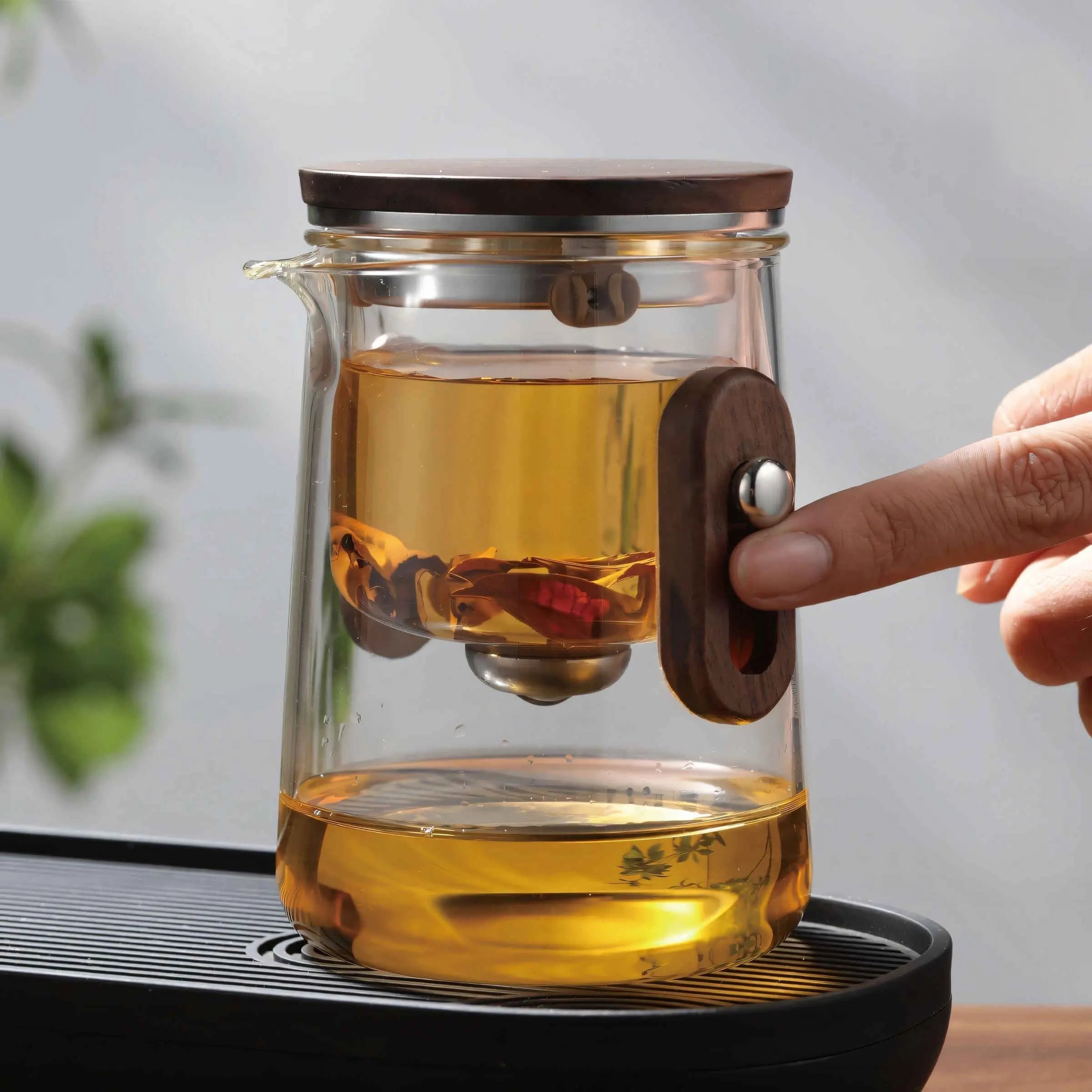 ZenVoyage Travel Glass Tea Set Inovessa
