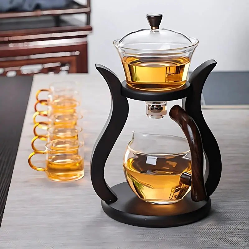 Zensuo Magnetic Glass Teapot Set Inovessa