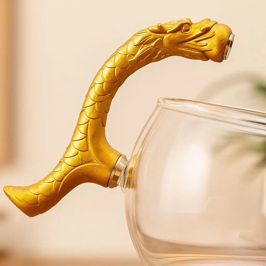 Zion Tiger - Lazy Kungfu Glass Tea Set Inovessa