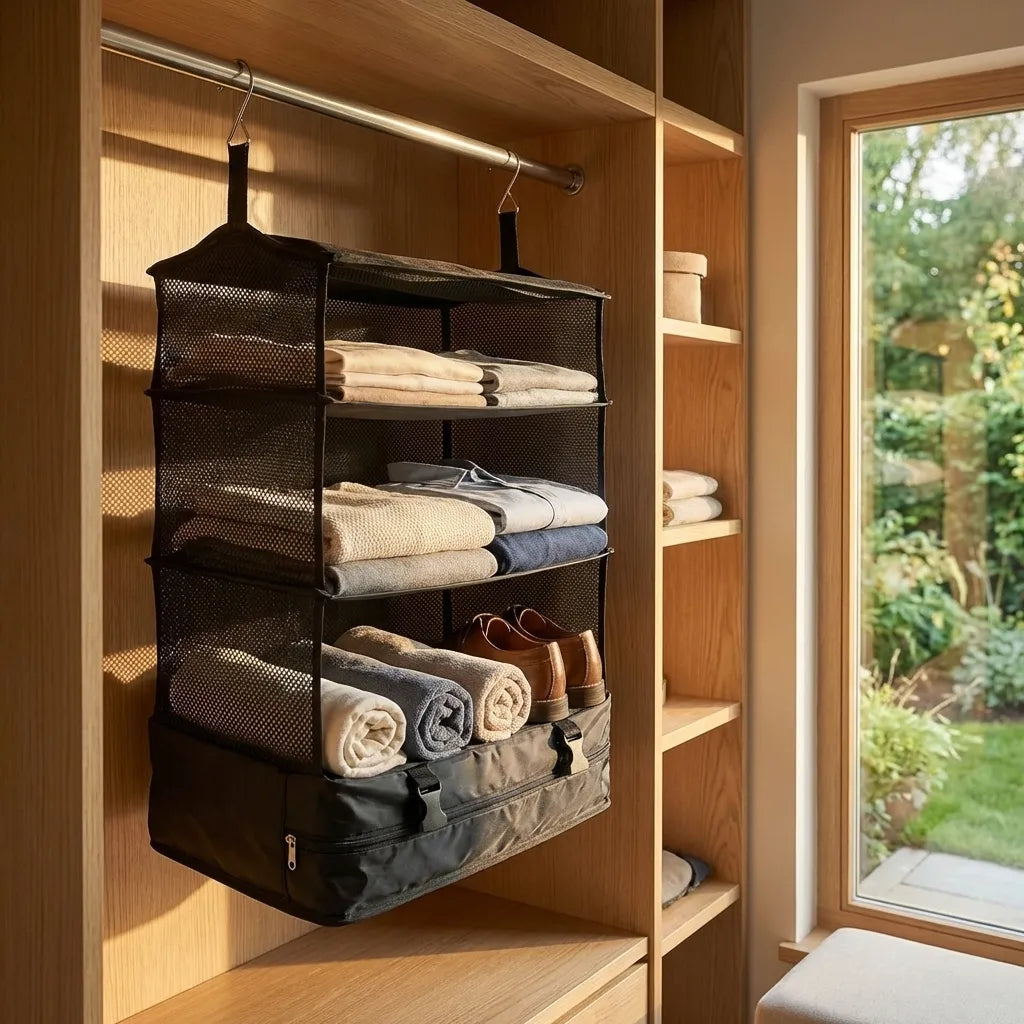 Veldora Portable Hanging Travel Organizer