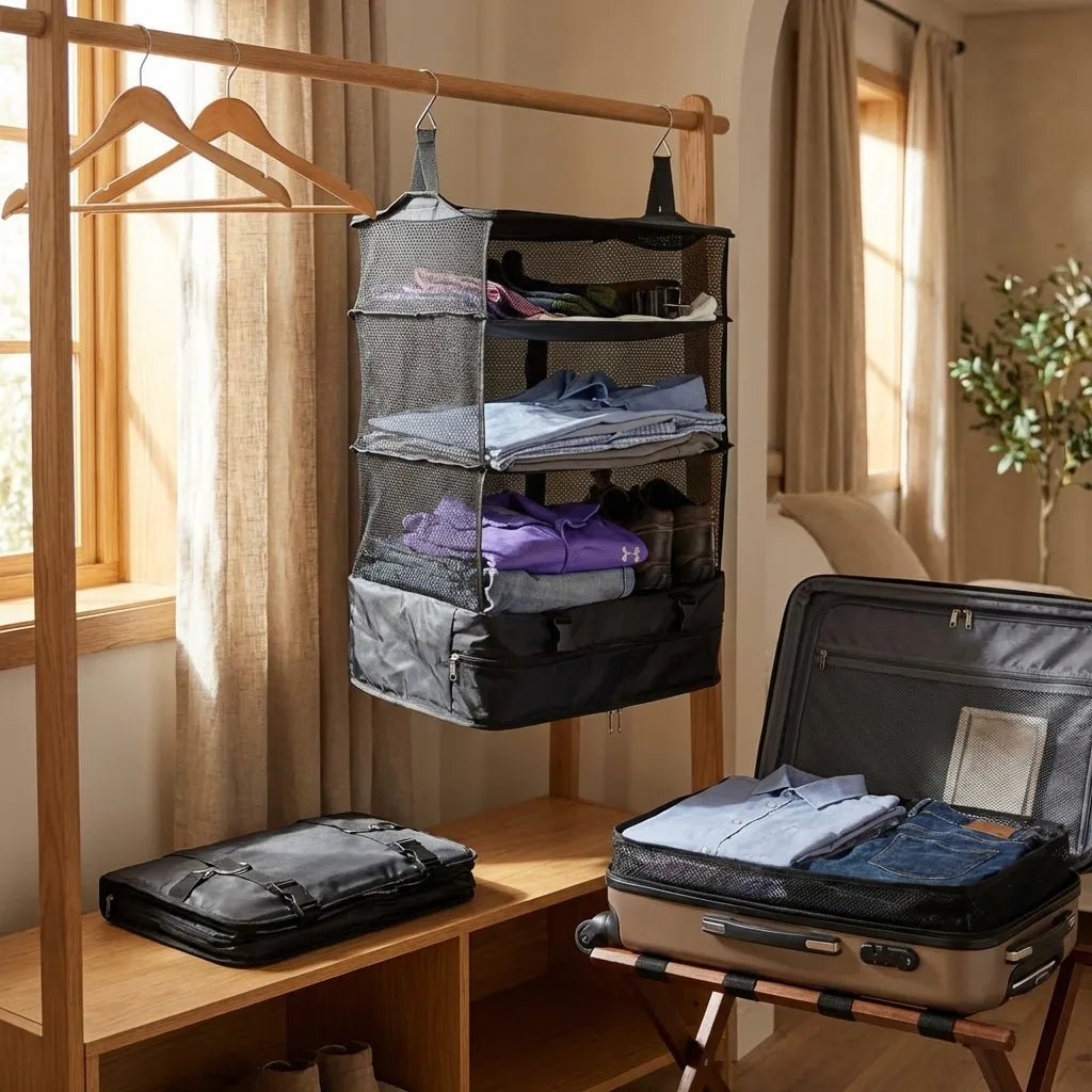 Veldora Portable Hanging Travel Organizer