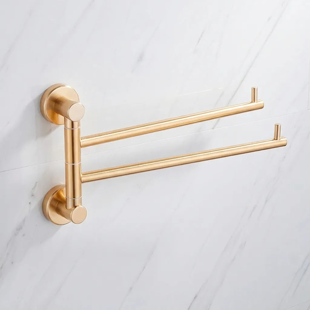 Caffira Golden Rotatable Towel Rack