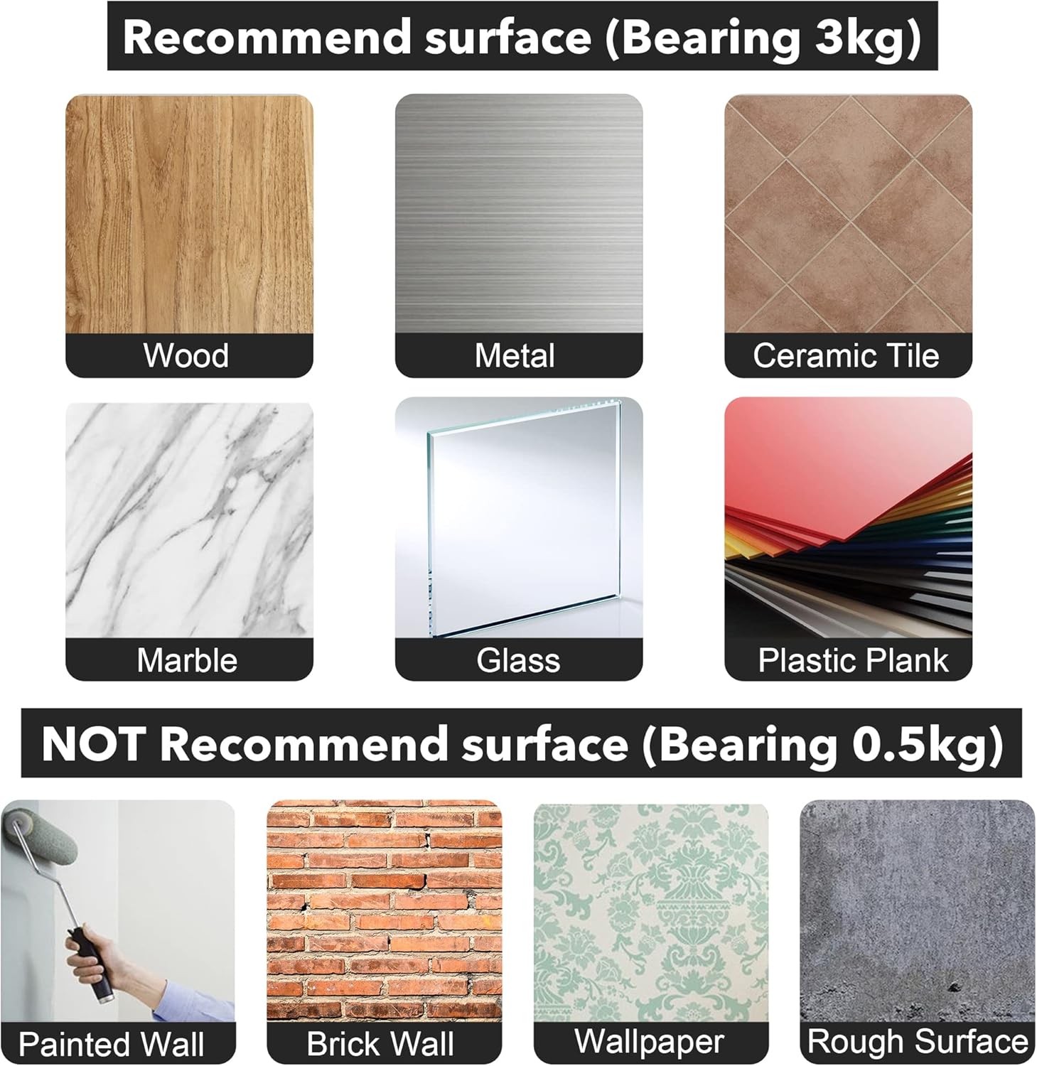 Novera Stainless Steel Adhesive Hooks