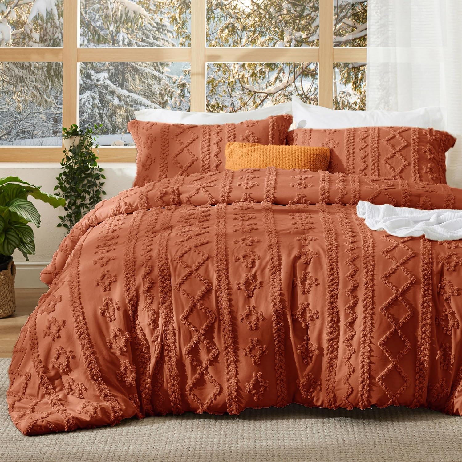 Solmere Boho Comforter Cover Set