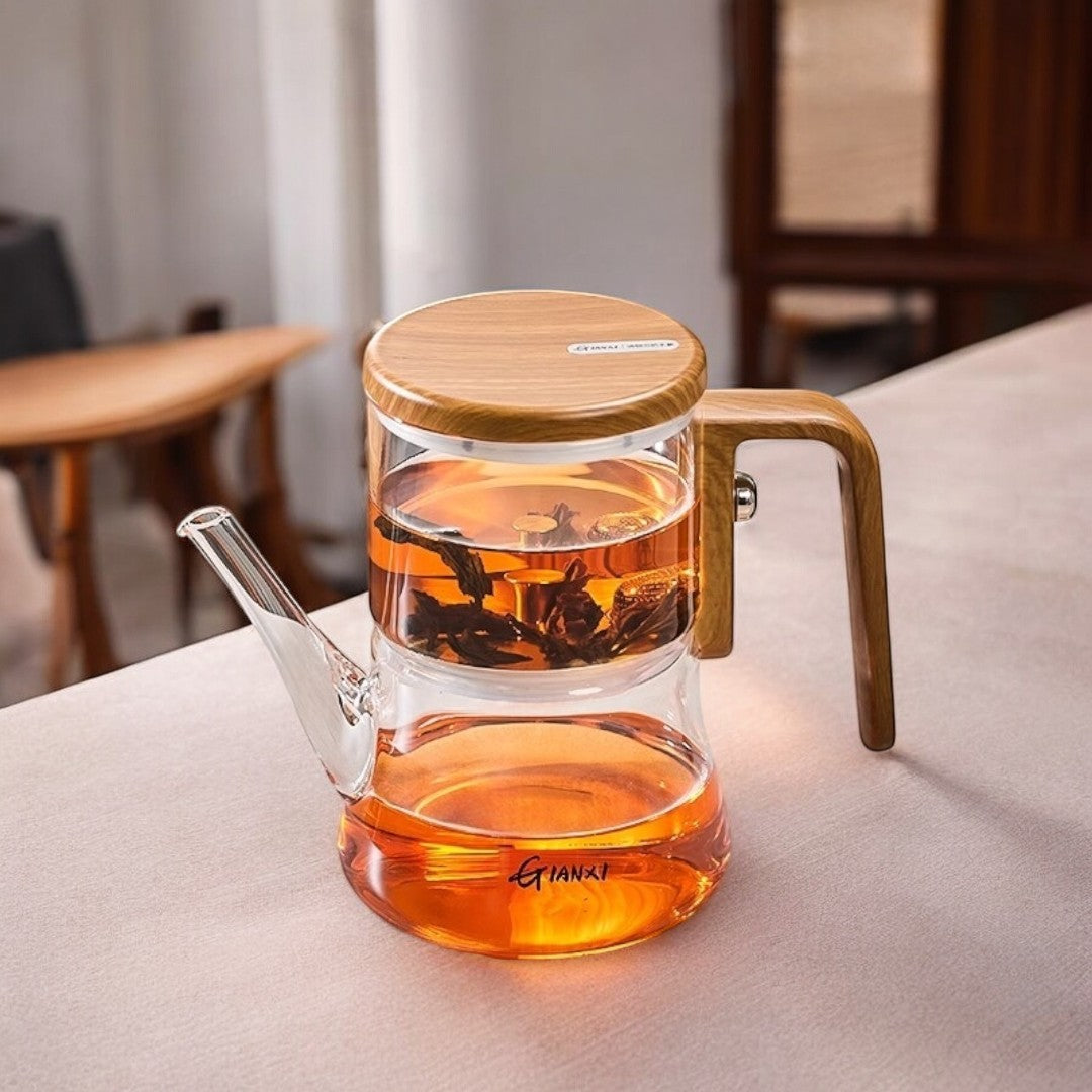 Gianixi Borosilicate Glass Magnetic Teapot