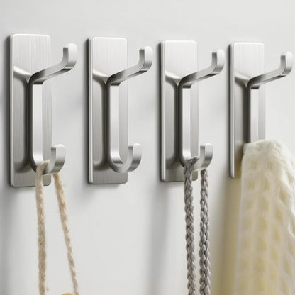 Novera Stainless Steel Adhesive Hooks