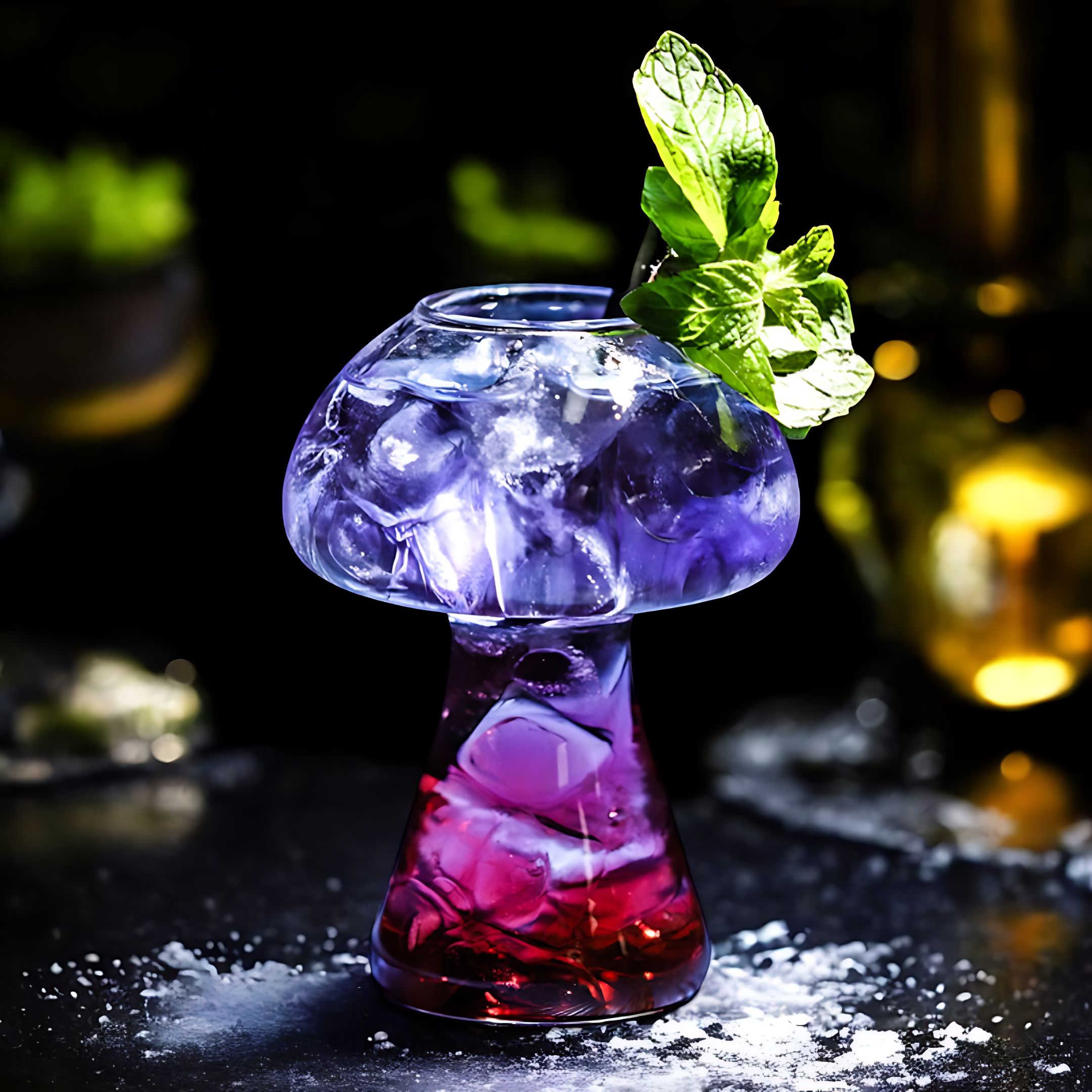 Lumiere Cocktail & Beer Mushroom Glass