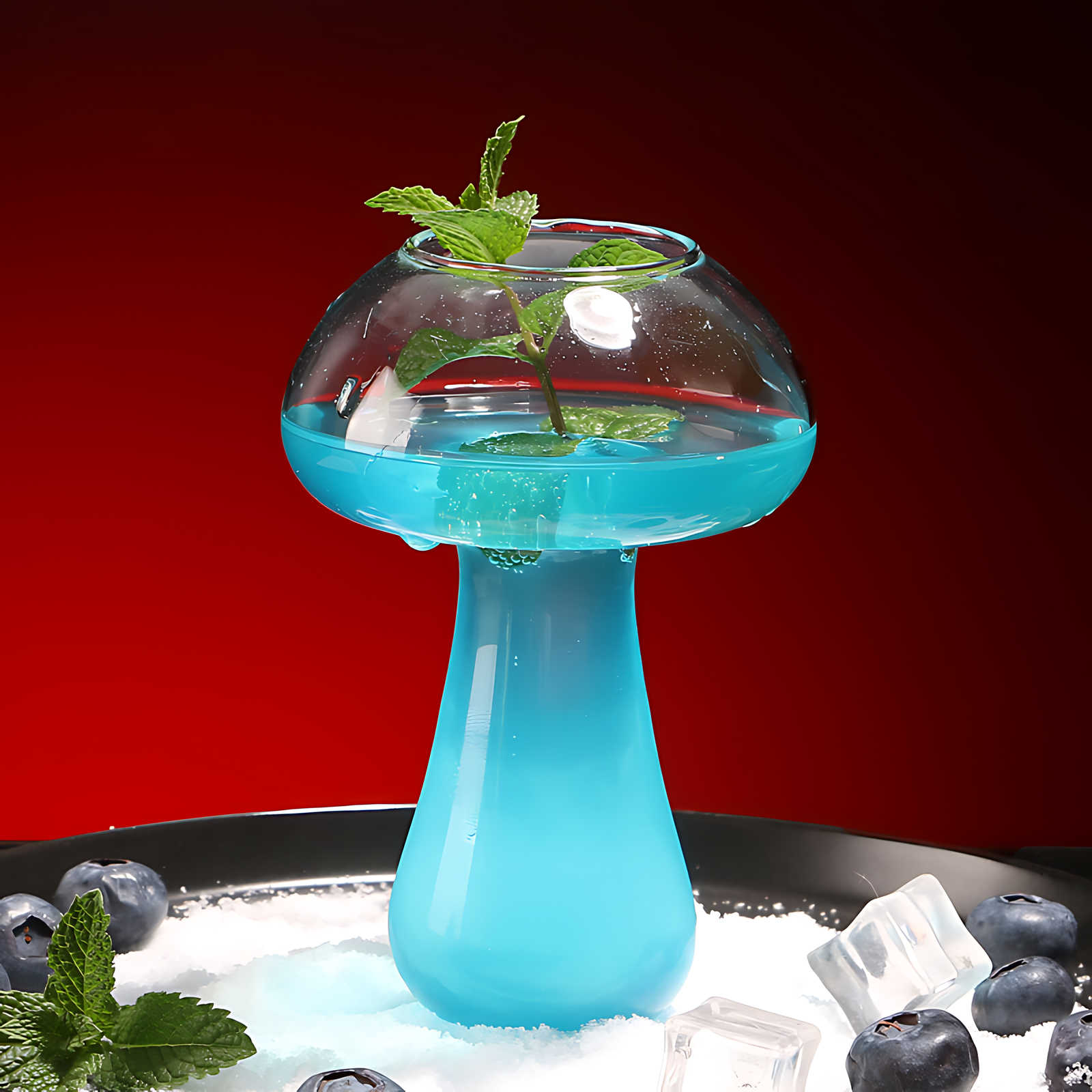 Lumiere Cocktail & Beer Mushroom Glass