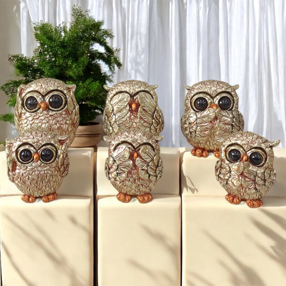 Alliem Gilded Owl Trio