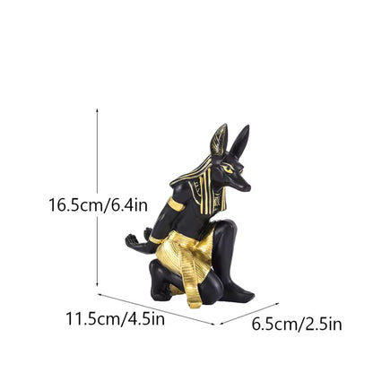Anubis Egyptian Wine Bottle Holder