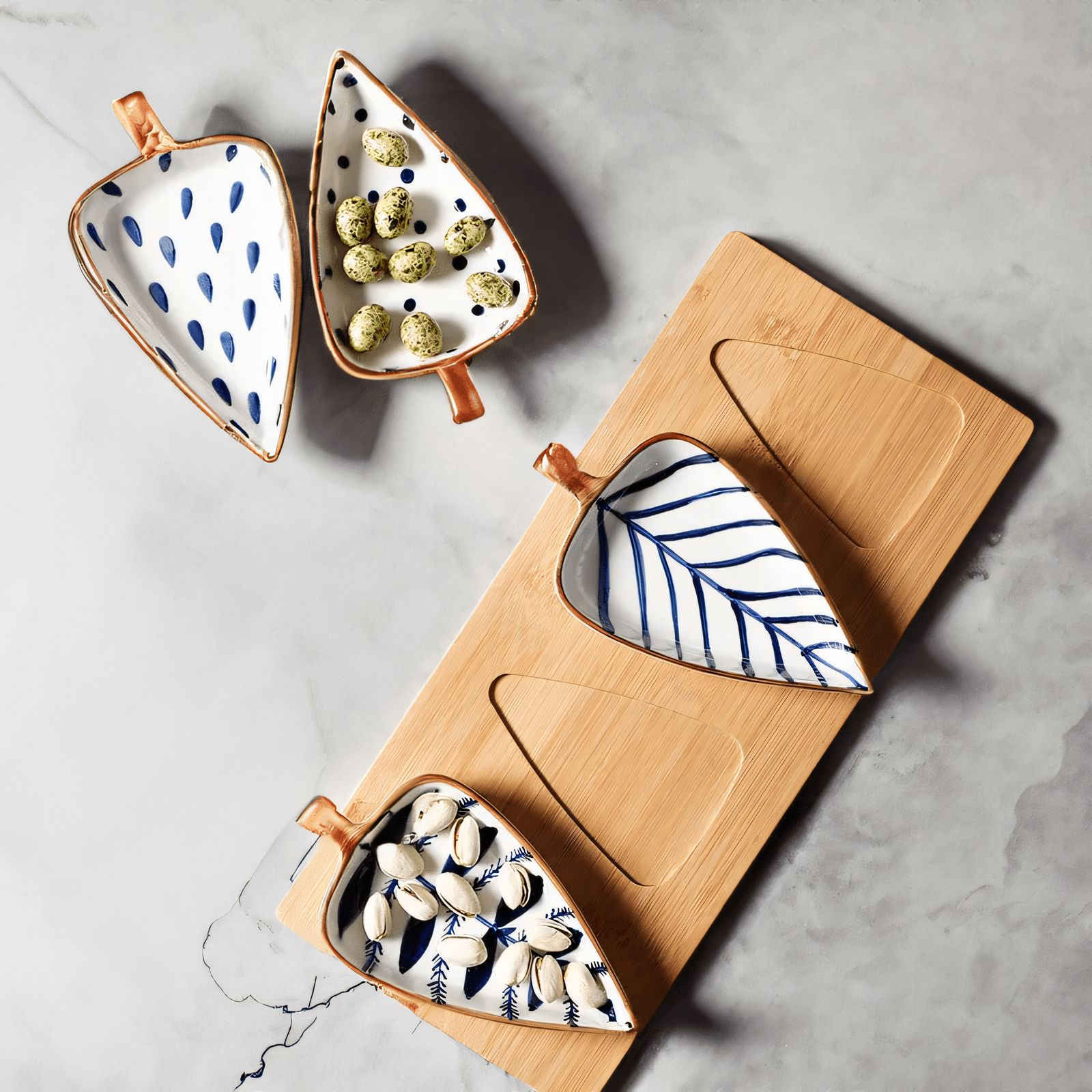 ArborLeaf Nordic Serving Plate Set