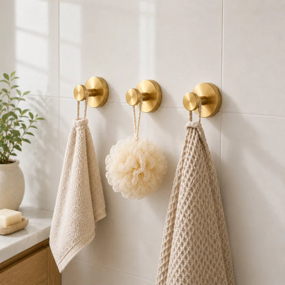 Aura Stainless Steel Suction Hooks