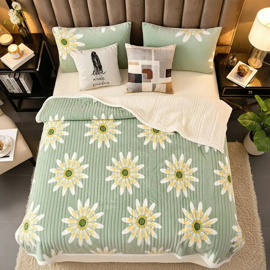 Soft cashmere throw for living room sofa accent piece and home comfort in lounge spaces