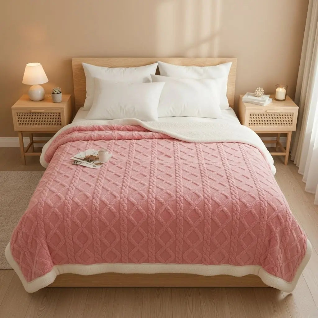 Multi size polyester blanket available in various dimensions for any space