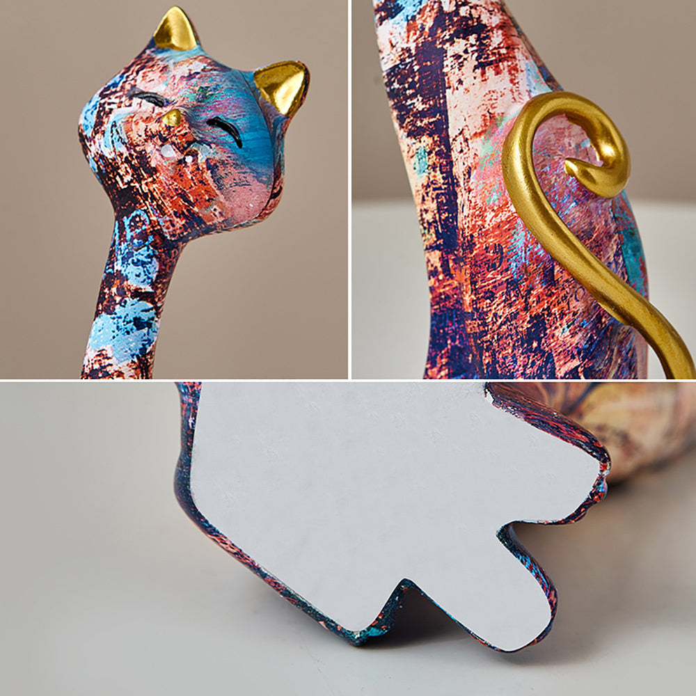 Bret Duo Cat Figurines