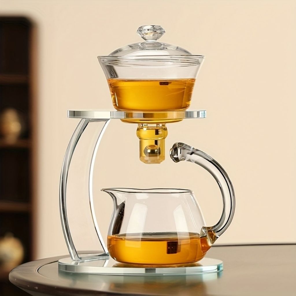 Celestia Heat-Resistant Glass Tea Maker Set