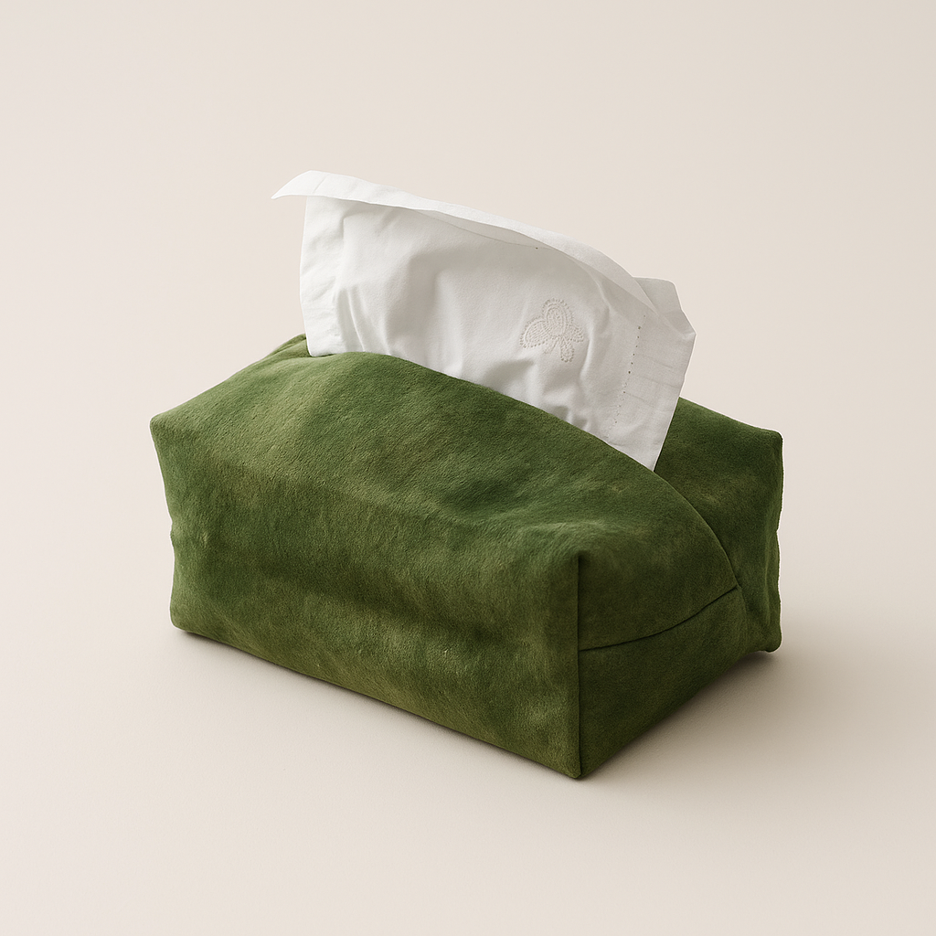 Suede Tissue Cover