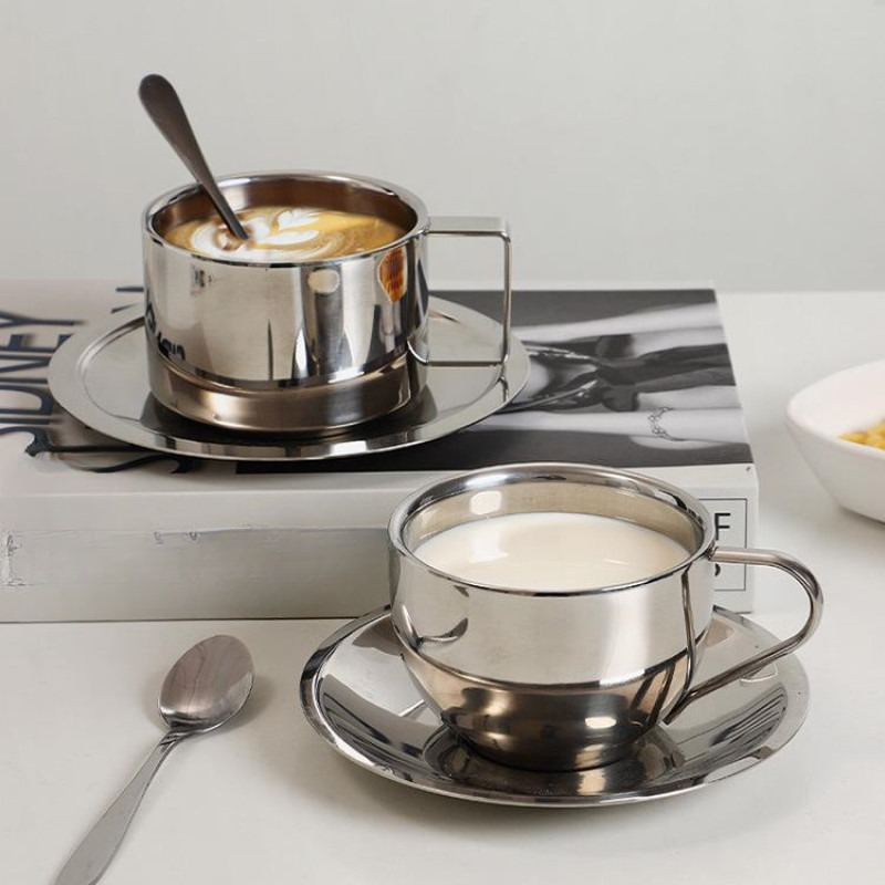 Clarke Steel Coffee Set