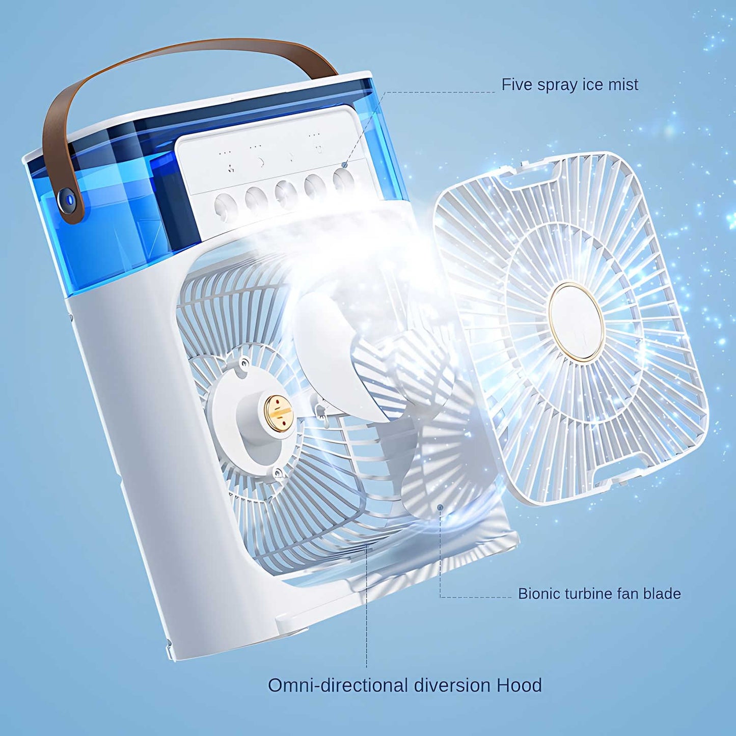 CoolBreeze™ - Portable Air Cooler & Humidifier