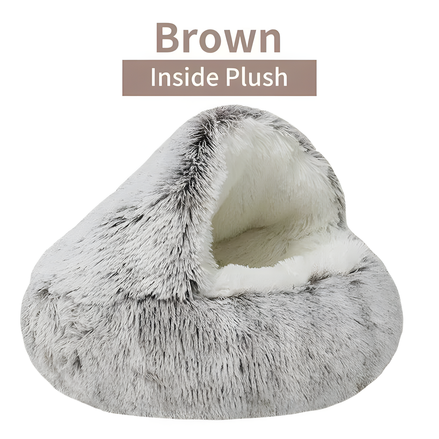 CozyCave™-  Soft Plush Pet Bed