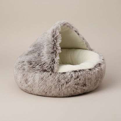 CozyCave™-  Soft Plush Pet Bed