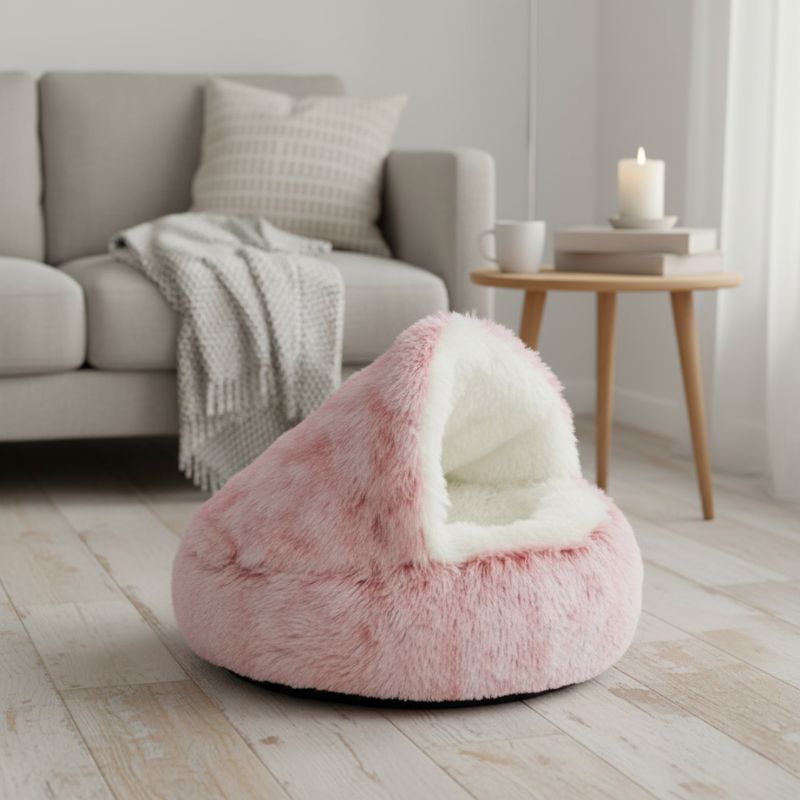 CozyCave™-  Soft Plush Pet Bed