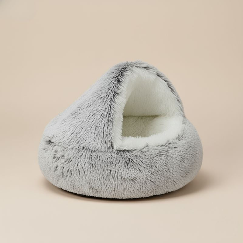 CozyCave™-  Soft Plush Pet Bed