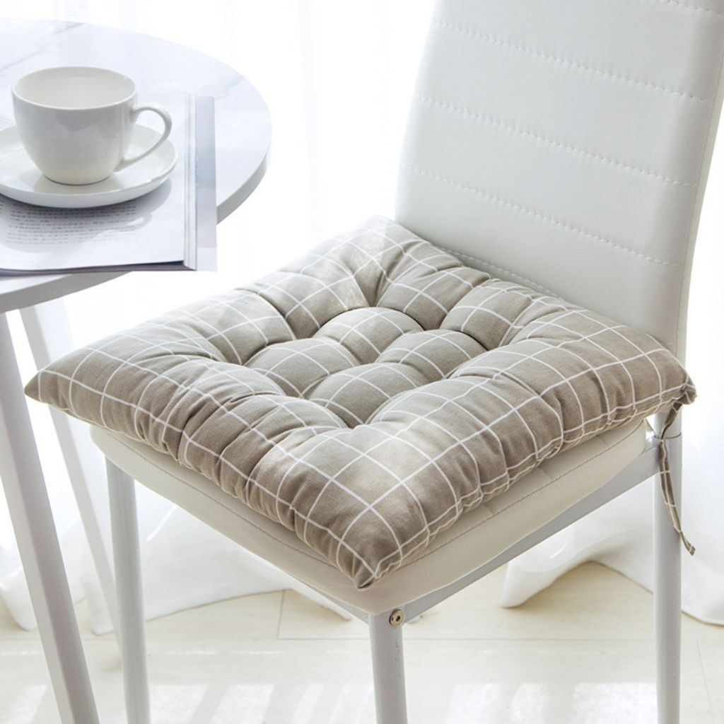 Close-up of cotton linen fabric showing smooth breathable texture for lasting chair comfort