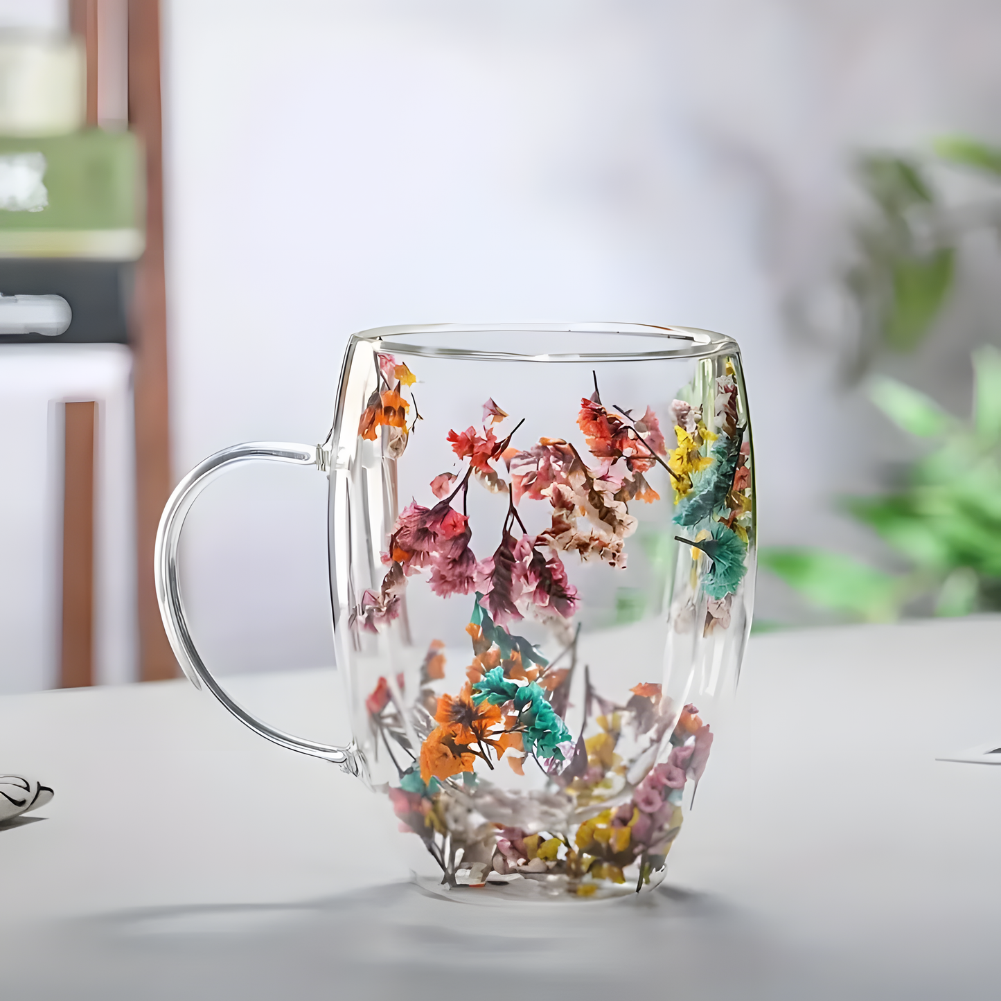 FloralGlow Glass - Mug