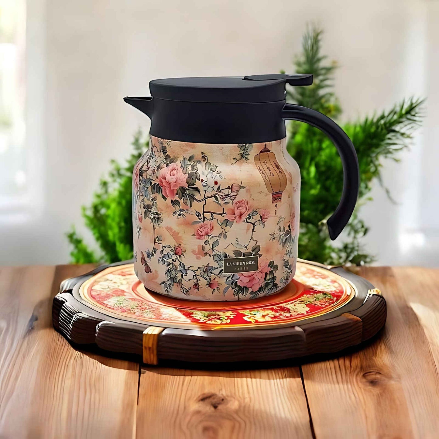 Florica Vintage Floral Tea Pot