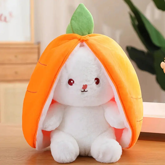 FruityBun™ - Carrot Strawberry Plush Cuddle Bunny