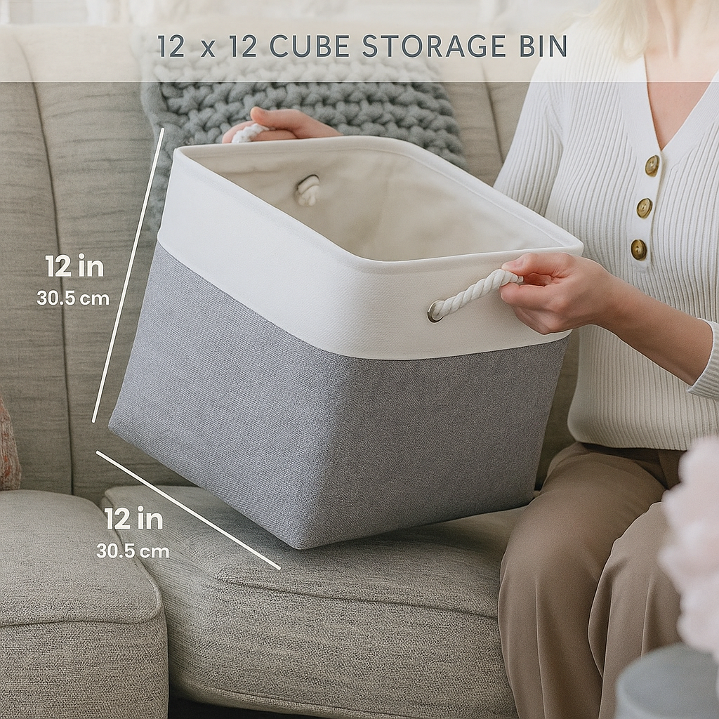 Gael Collapsible Storage Bin For Toys & Books