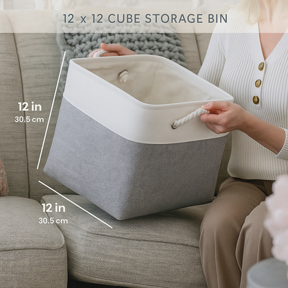 Gael Collapsible Storage Bin For Toys & Books