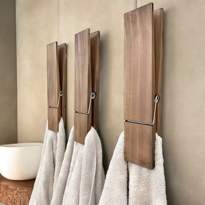 GiantClip™- Oversized Clothespin Towel Holder