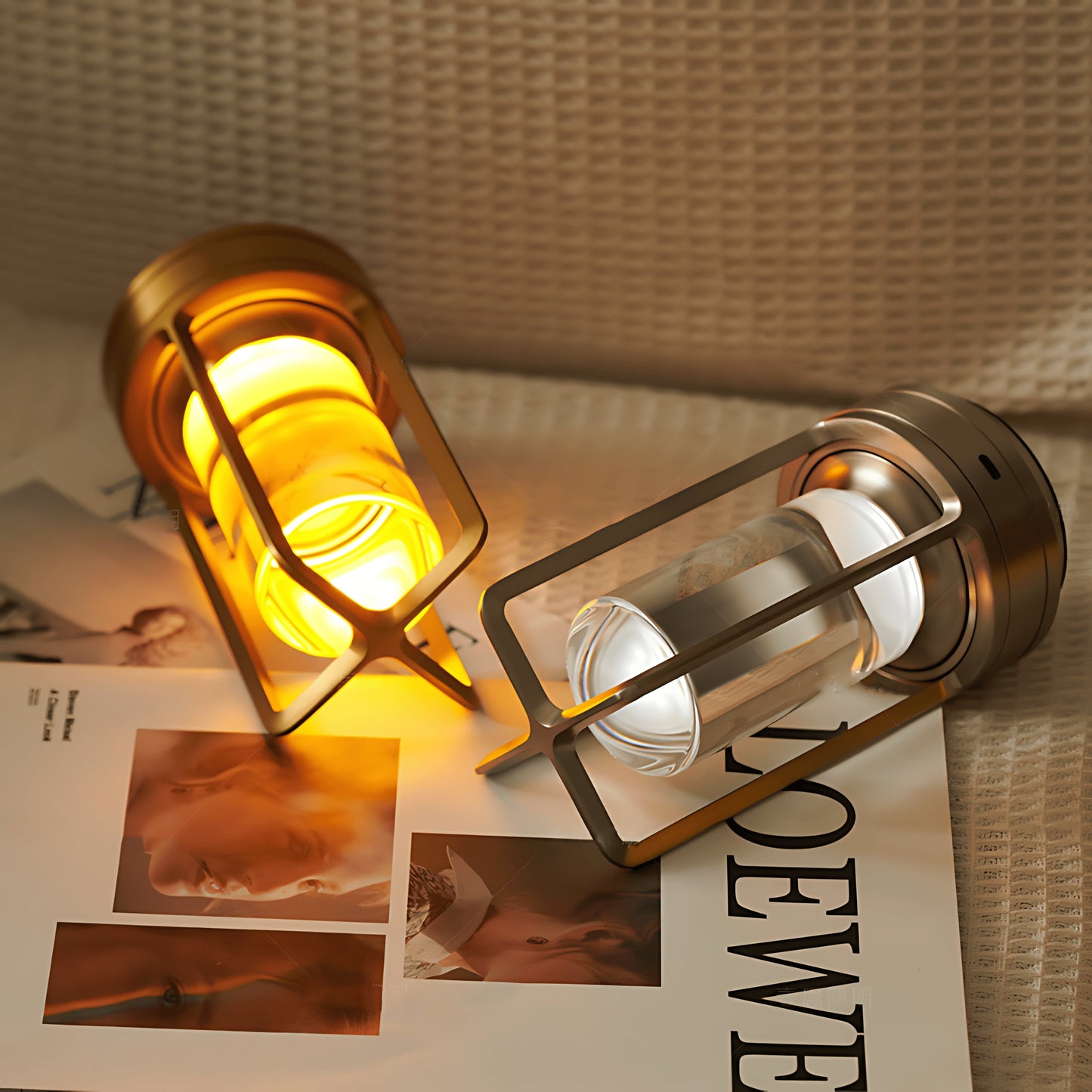 GlowNest™ - Premium Portable Ambient Lamp