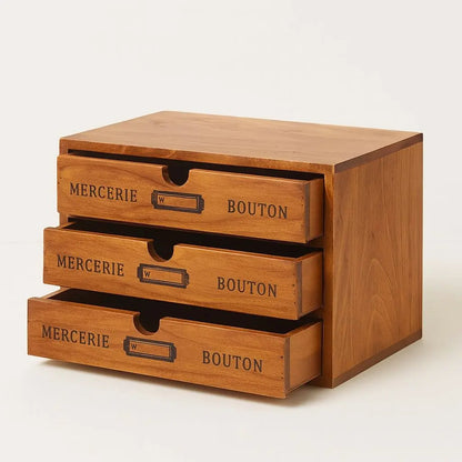Heritage Vintage Wooden Storage Drawer Inovessa