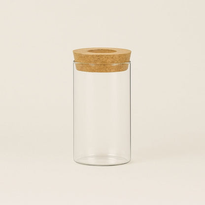 Clear borosilicate glass hydroponic vase for plant propagation with transparent design perfect for home decor